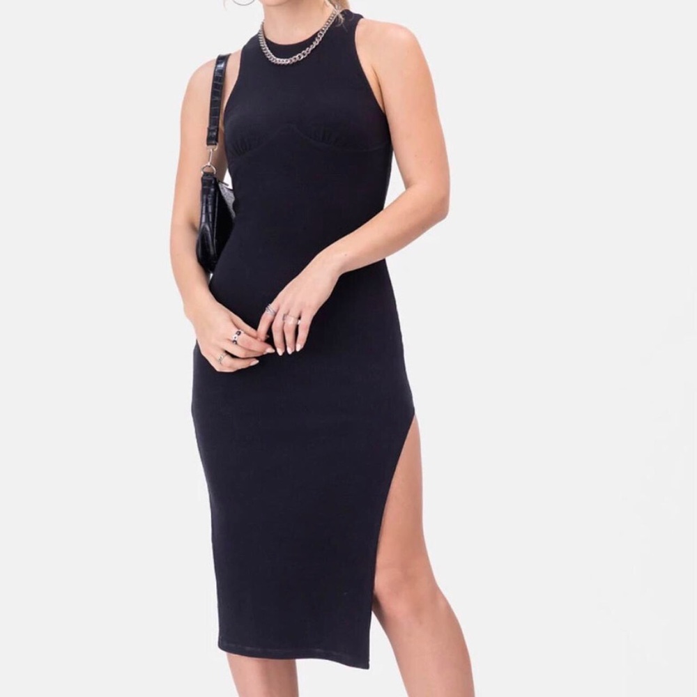 Black Midi Dress